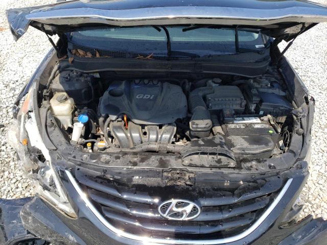 5NPEB4AC5CH436964 - 2012 HYUNDAI SONATA GLS BLACK photo 11