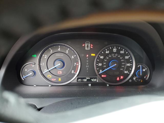 5J6TF1H52CL000841 - 2012 HONDA CROSSTOUR EXL თეთრი ფოტო 9