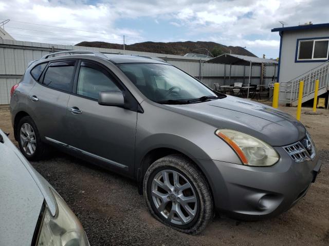 JN8AS5MV2BW273026 - 2011 NISSAN ROGUE S SILVER photo 4