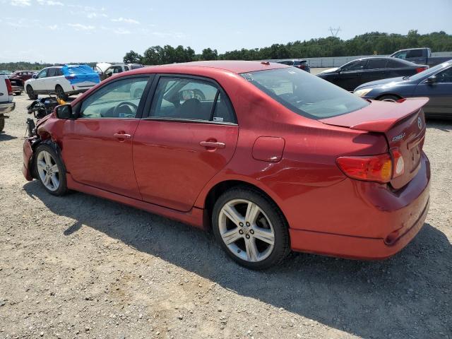 2T1BE4EE4AC045942 - 2010 TOYOTA COROLLA XRS RED photo 2