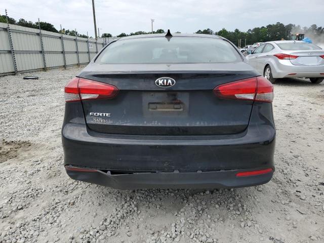 3KPFK4A76JE245045 - 2018 KIA FORTE LX BLACK photo 6