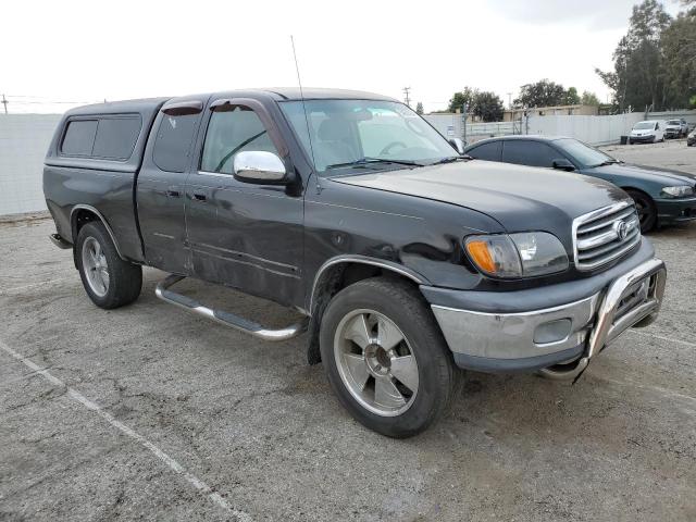 5TBRN34112S296572 - 2002 TOYOTA TUNDRA ACCESS CAB SR5 BLACK photo 4