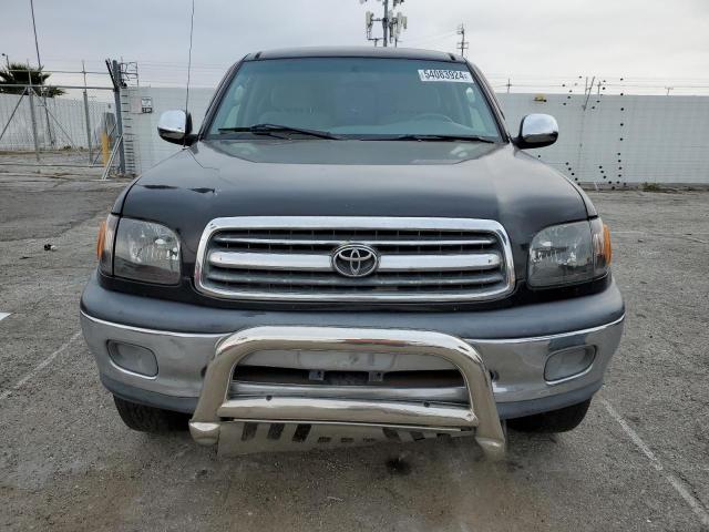5TBRN34112S296572 - 2002 TOYOTA TUNDRA ACCESS CAB SR5 BLACK photo 5