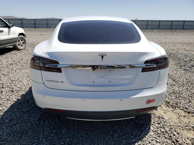 5YJSA1H11EFP32753 - 2014 TESLA MODEL S თეთრი ფოტო 6