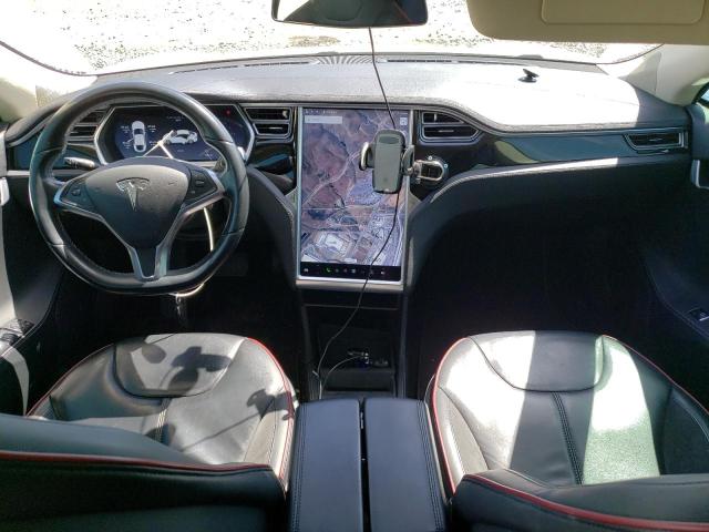 5YJSA1H11EFP32753 - 2014 TESLA MODEL S თეთრი ფოტო 8