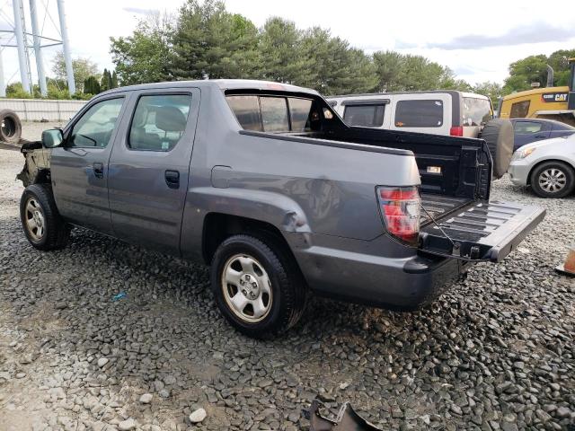 5FPYK1F21CB457456 - 2012 HONDA RIDGELINE RT GRAY photo 2