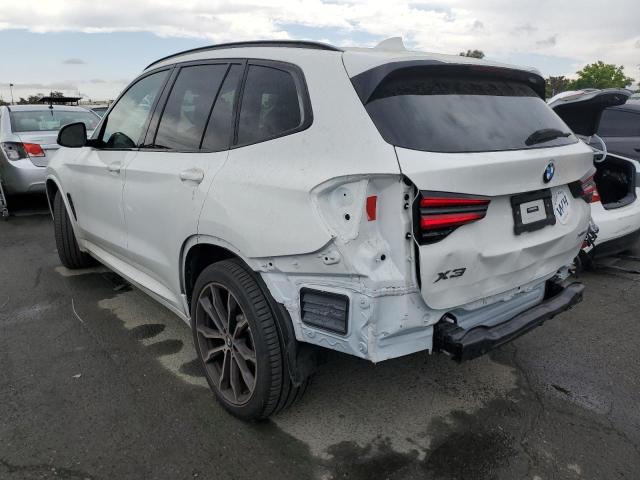 5UX53DP09N9L86400 - 2022 BMW X3 XDRIVE30I WHITE photo 2