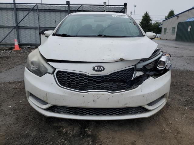 KNAFX4A60F5276719 - 2015 KIA FORTE LX WHITE photo 5