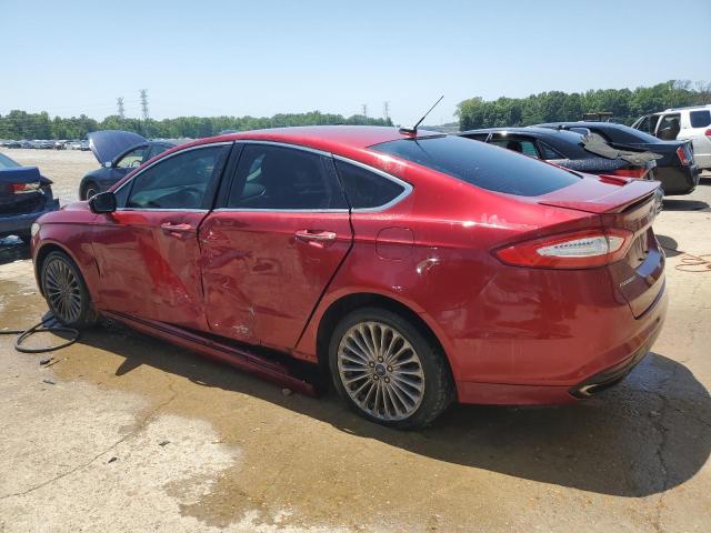 3FA6P0K95GR369552 - 2016 FORD FUSION TITANIUM RED photo 2