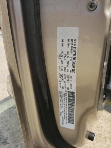 2C4RC1CG4DR767102 - 2013 CHRYSLER TOWN & COU TOURING L GOLD photo 13