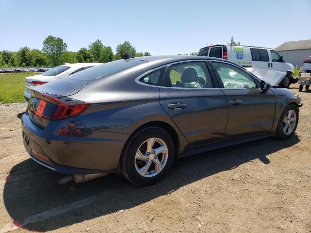 5NPEG4JA9LH041332 - 2020 HYUNDAI SONATA SE GRAY photo 3