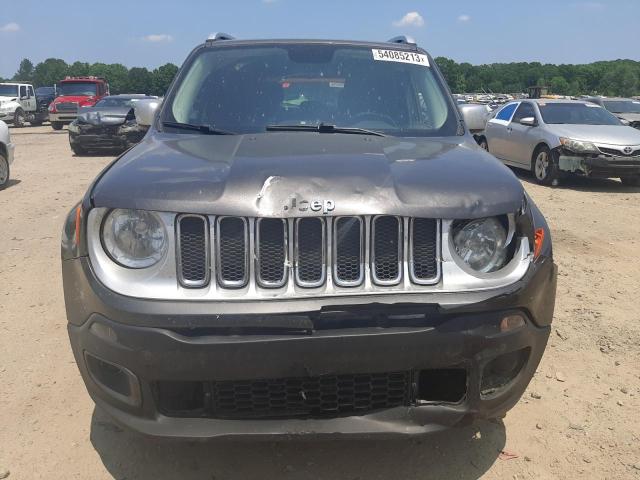 ZACCJBDB6HPE40389 - 2017 JEEP RENEGADE LIMITED GRAY photo 5