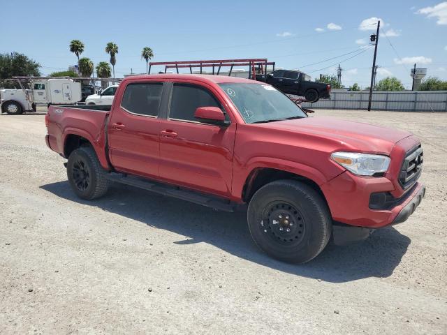 3TYAX5GN2NT057646 - 2022 TOYOTA TACOMA DOUBLE CAB 栗色 照片 4