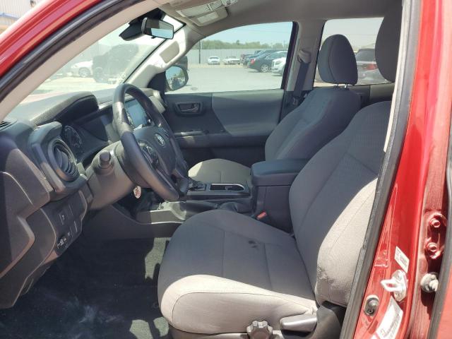 3TYAX5GN2NT057646 - 2022 TOYOTA TACOMA DOUBLE CAB 栗色 照片 7