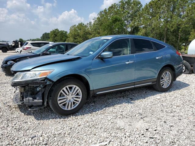 5J6TF3H50EL000206 - 2014 HONDA CROSSTOUR EXL BLUE photo 1