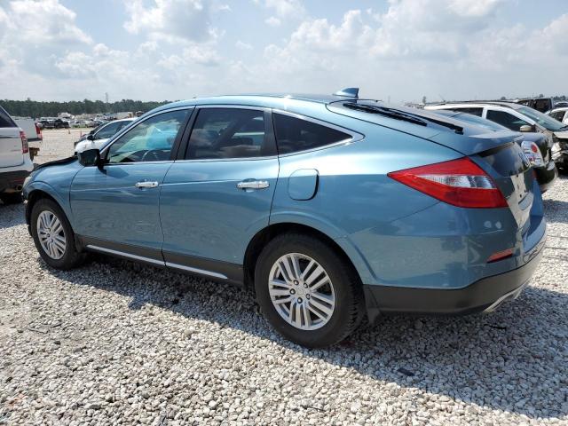 5J6TF3H50EL000206 - 2014 HONDA CROSSTOUR EXL BLUE photo 2