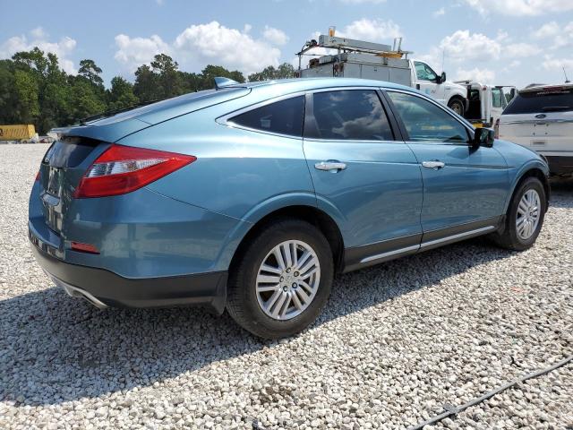 5J6TF3H50EL000206 - 2014 HONDA CROSSTOUR EXL BLUE photo 3