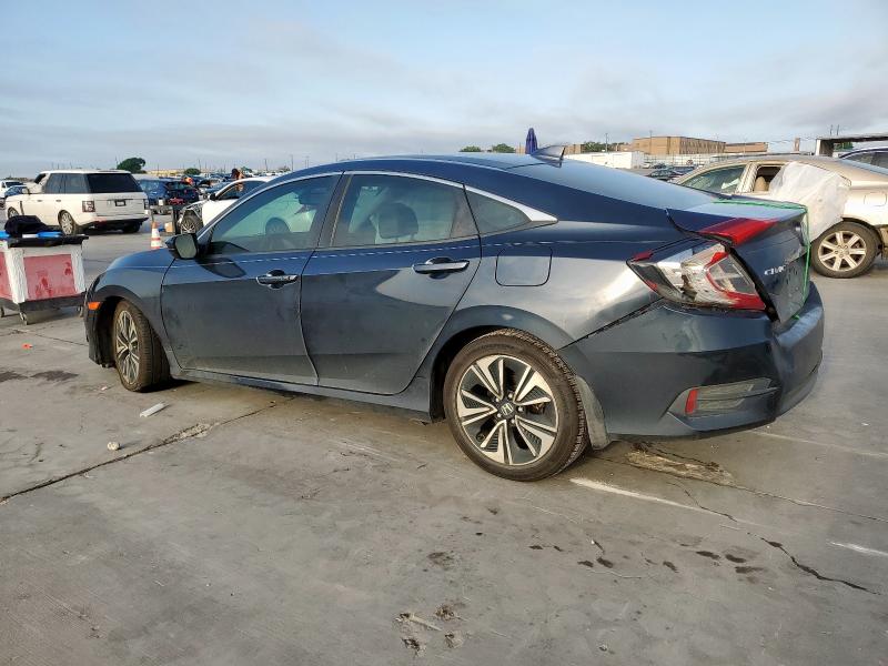 19XFC1F72GE020165 - 2016 HONDA CIVIC EXL BLUE photo 2