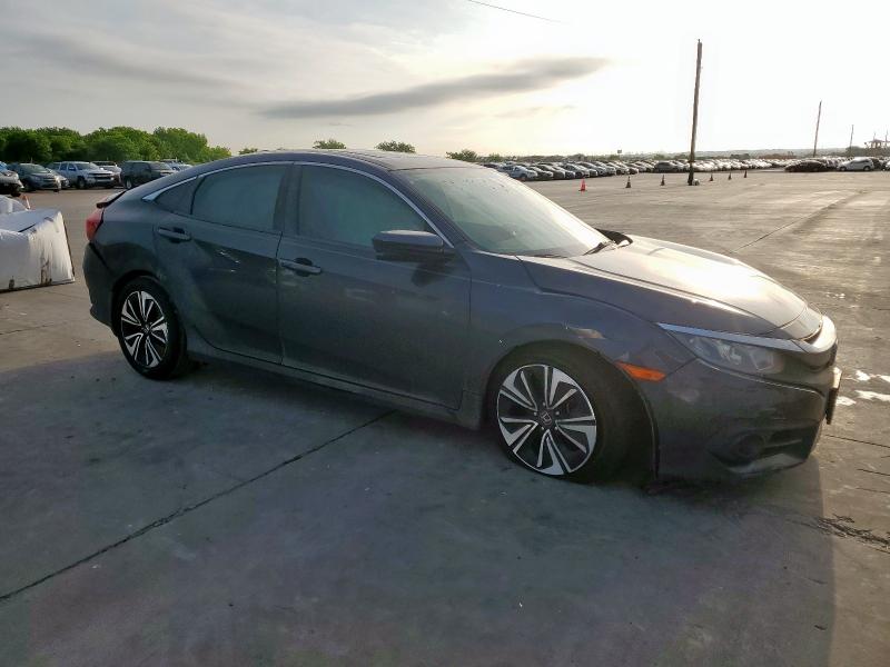 19XFC1F72GE020165 - 2016 HONDA CIVIC EXL BLUE photo 4