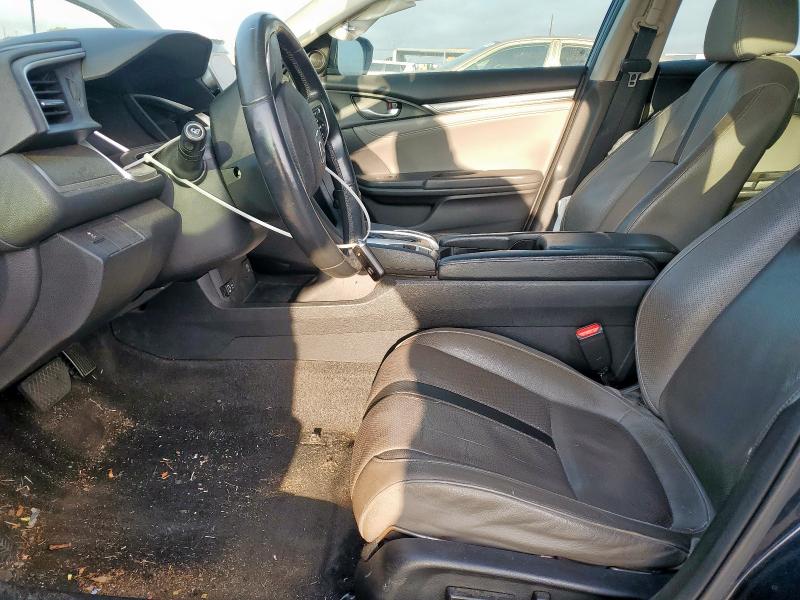 19XFC1F72GE020165 - 2016 HONDA CIVIC EXL BLUE photo 7