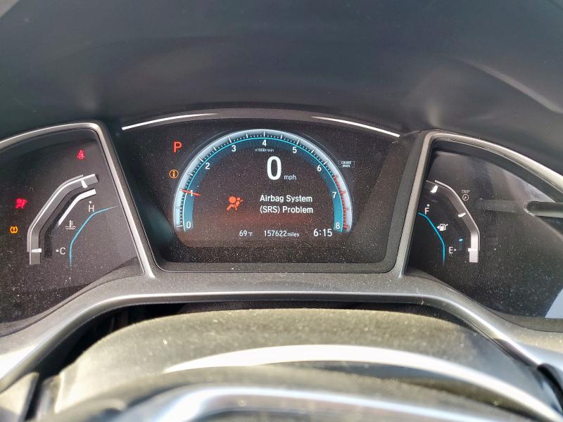 19XFC1F72GE020165 - 2016 HONDA CIVIC EXL BLUE photo 9