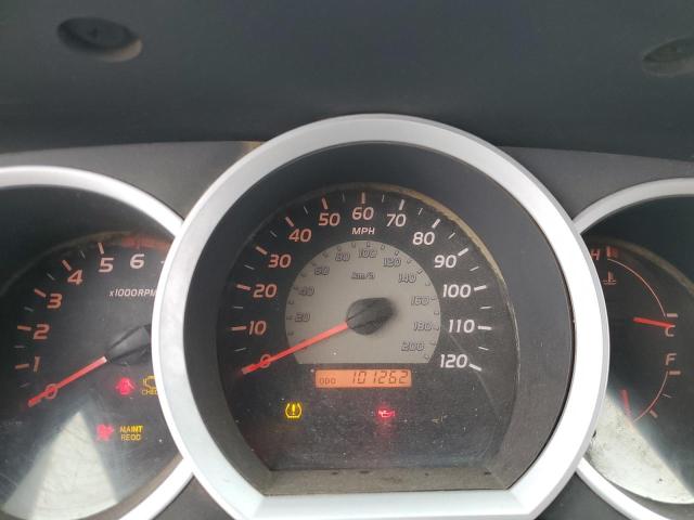 5TEUU42N76Z278716 - 2006 TOYOTA TACOMA ACCESS CAB წითელი ფოტო 9