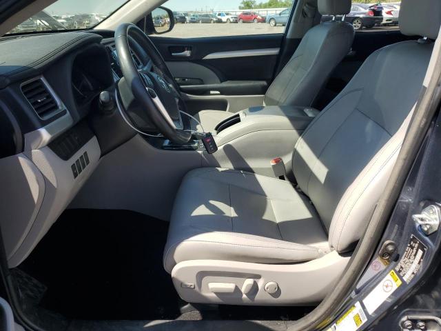 5TDJKRFH9FS153658 - 2015 TOYOTA HIGHLANDER XLE BLUE photo 7