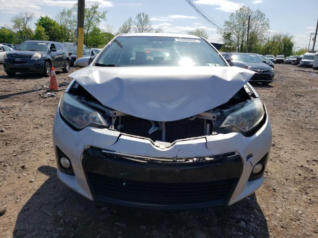 2T1BURHE0FC332777 - 2015 TOYOTA COROLLA L SILVER photo 5