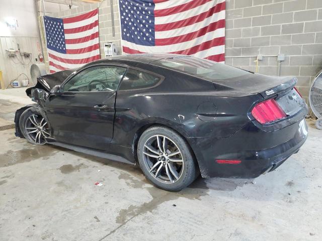 1FA6P8TH8G5209107 - 2016 FORD MUSTANG BLACK photo 2