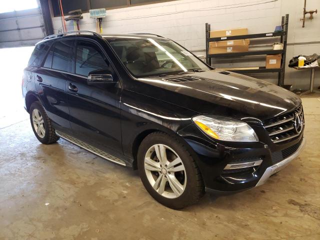 4JGDA5HB3FA605470 - 2015 MERCEDES-BENZ ML 350 4MATIC BLACK photo 4