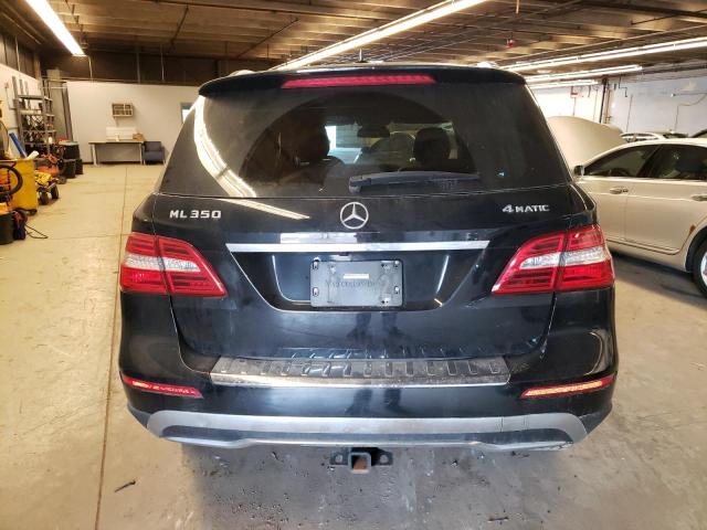 4JGDA5HB3FA605470 - 2015 MERCEDES-BENZ ML 350 4MATIC BLACK photo 6