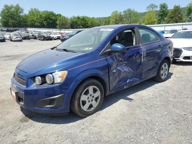 1G1JA5SH1D4247651 - 2013 CHEVROLET SONIC LS BLUE photo 1