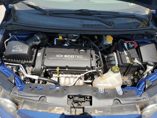 1G1JA5SH1D4247651 - 2013 CHEVROLET SONIC LS BLUE photo 11