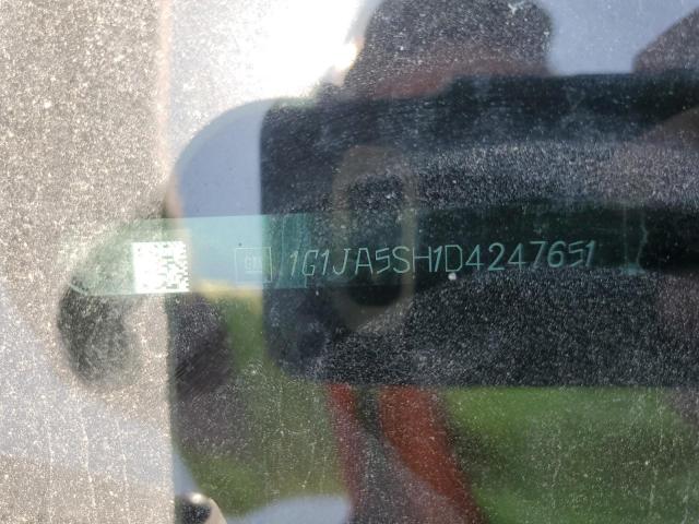 1G1JA5SH1D4247651 - 2013 CHEVROLET SONIC LS BLUE photo 12