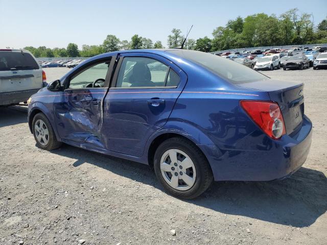 1G1JA5SH1D4247651 - 2013 CHEVROLET SONIC LS BLUE photo 2