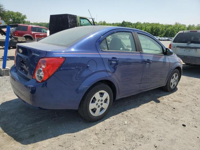 1G1JA5SH1D4247651 - 2013 CHEVROLET SONIC LS BLUE photo 3