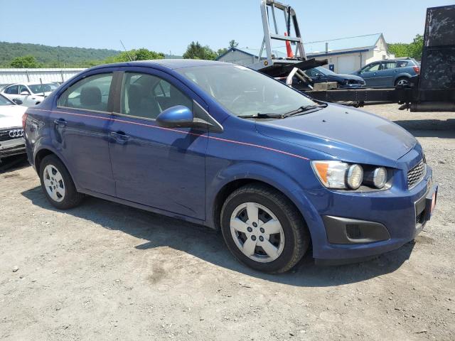 1G1JA5SH1D4247651 - 2013 CHEVROLET SONIC LS BLUE photo 4