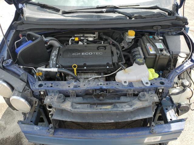 1G1JB5SH1D4131900 - 2013 CHEVROLET SONIC LS 蓝色 照片 11