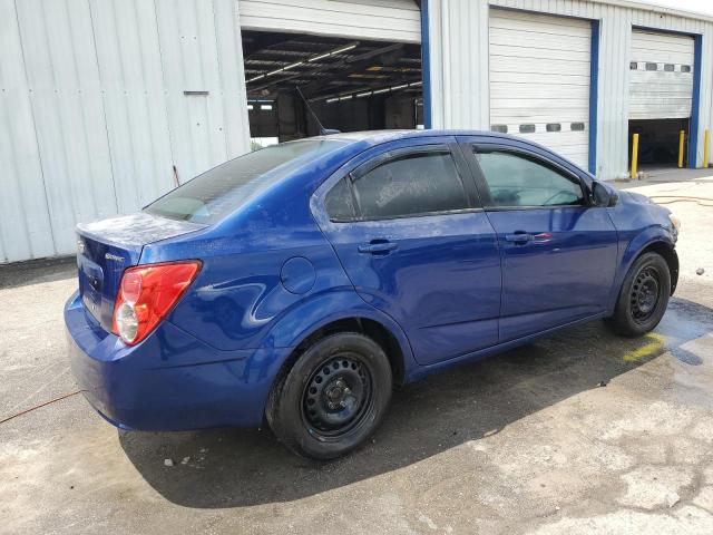 1G1JB5SH1D4131900 - 2013 CHEVROLET SONIC LS 蓝色 照片 3