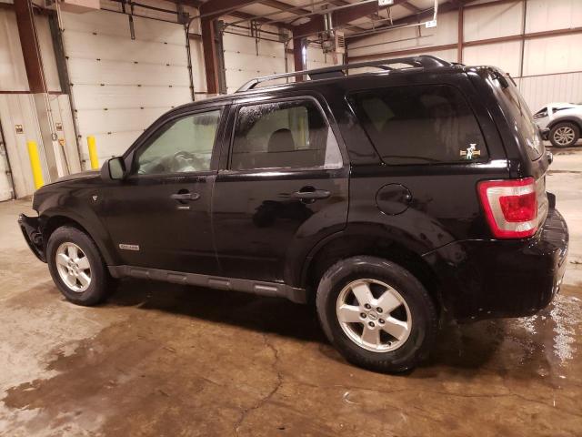 1FMCU93188KE47343 - 2008 FORD ESCAPE XLT BLACK photo 2