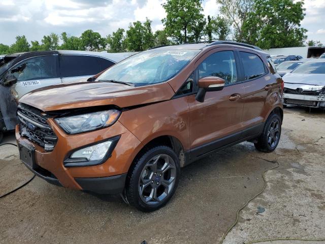 MAJ6P1CL4JC199836 - 2018 FORD ECOSPORT SES BROWN photo 1