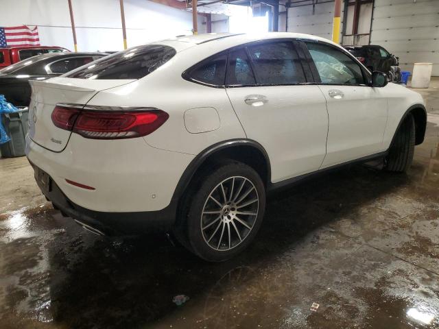 W1N0J8EB0NG037868 - 2022 MERCEDES-BENZ GLC COUPE 300 4MATIC WHITE photo 3