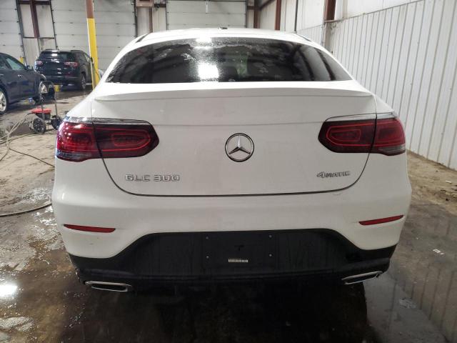 W1N0J8EB0NG037868 - 2022 MERCEDES-BENZ GLC COUPE 300 4MATIC WHITE photo 6