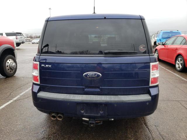 2FMGK5BC8BBD32228 - 2011 FORD FLEX SE BLUE photo 6