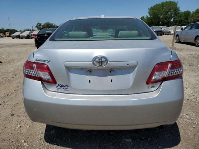 4T1BF3EK0BU140057 - 2011 TOYOTA CAMRY 4D 2 BASE SILVER photo 6