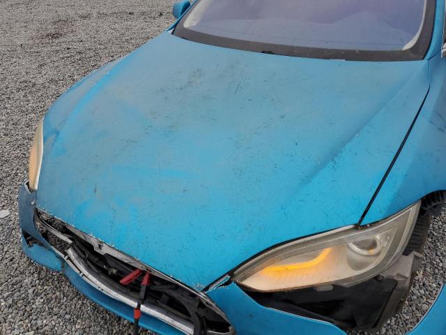 5YJSA1CN4DFP08083 - 2013 TESLA MODEL S Կապույտ լուսանկար 11