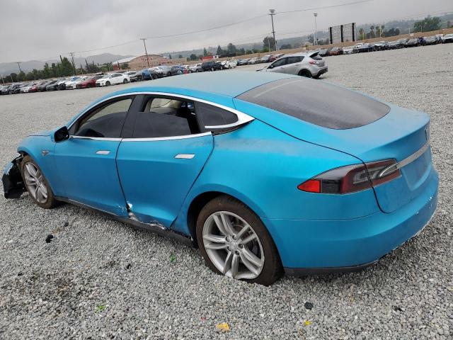 5YJSA1CN4DFP08083 - 2013 TESLA MODEL S Կապույտ լուսանկար 2