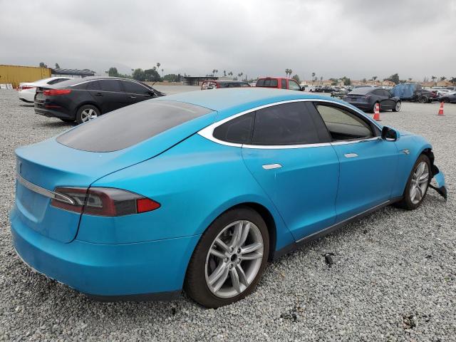 5YJSA1CN4DFP08083 - 2013 TESLA MODEL S Կապույտ լուսանկար 3