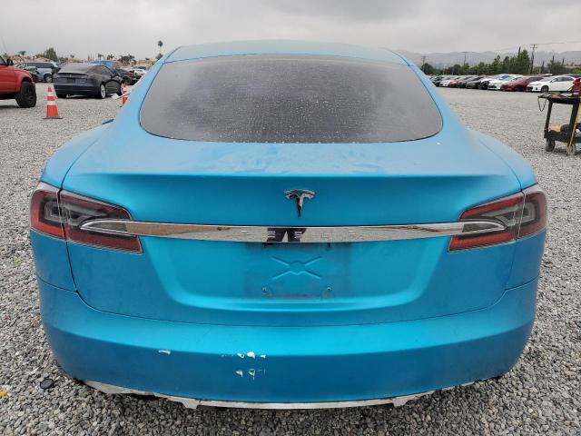 5YJSA1CN4DFP08083 - 2013 TESLA MODEL S Կապույտ լուսանկար 6