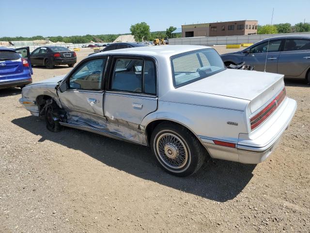 1G4NC54D4LM009154 - 1990 BUICK SKYLARK CUSTOM SILVER photo 2